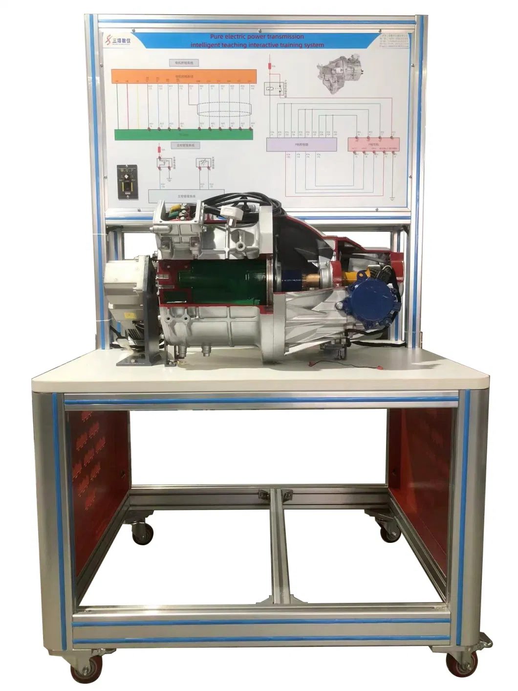 Power Battery Module (Cylindrical Electric Cell) Testing Platform Automotive Educational Equipment