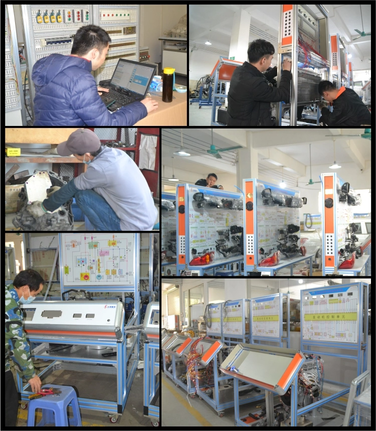 China Factory New Energy Vehicle Key Component Teaching and Testing Workbench Automotive Training Equipment