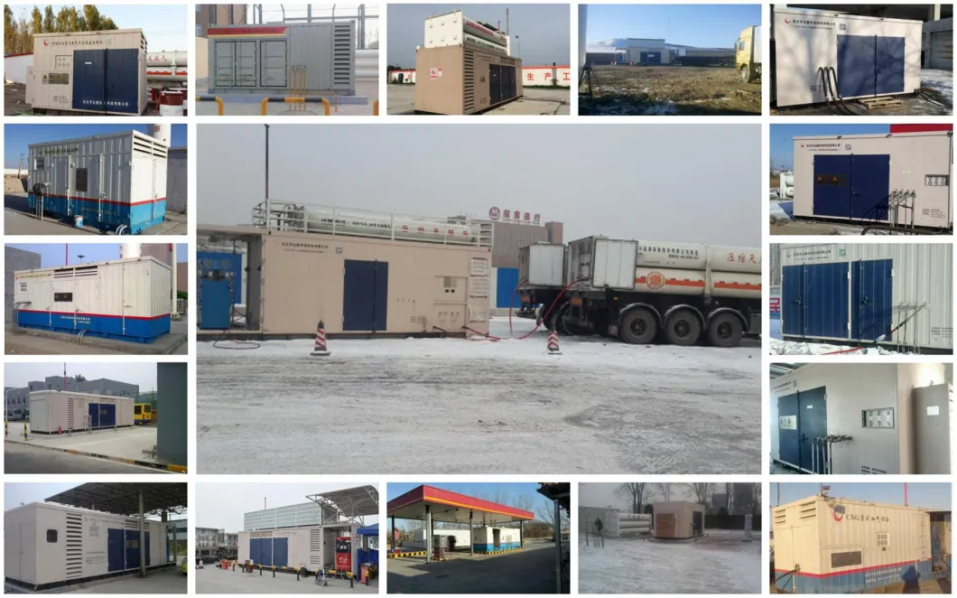 China Factory Make Air Cooler Hydraulic Piston Compressor Used on Natural Gas Refueling Station