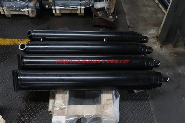 Front Mount Multistage Telescopic Hydraulic Piston for Trailer