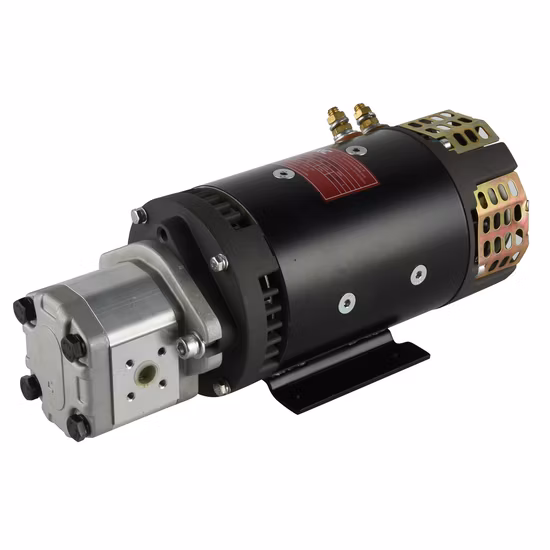 12V DC Hydraulic Power Unit Used for Fork Lift/Snow Plow