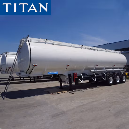 3 Axles 30000/40000/50000 Liters Oil/Diesel/Gasoline/Crude/Water/Milk/Propane Transport Steel Monoblock Fuel Tank/Tanker Truck Semi Trailer for Sale Price